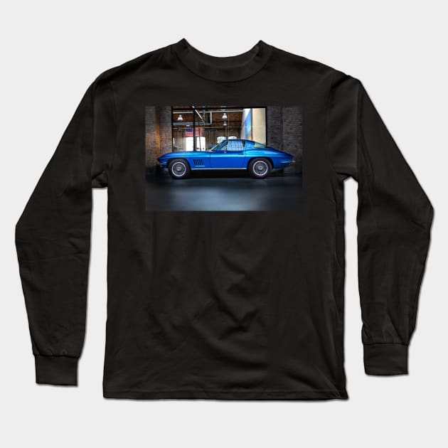 corvette c2 - 1967 Long Sleeve T-Shirt by hottehue